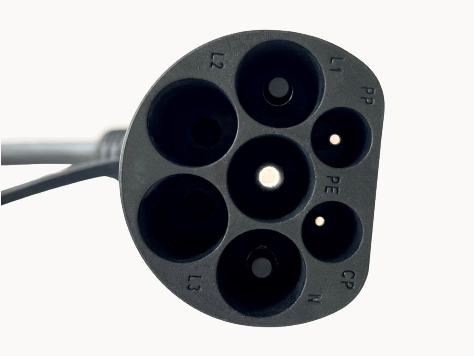 Mode 3 til 16A Schuko adaptorkabel med nøkkel